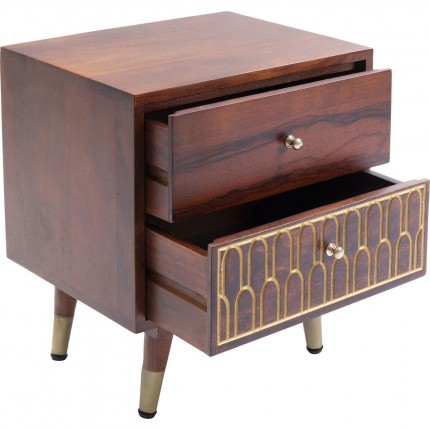 Nightstand Muskat 2 Drawers Kare Design