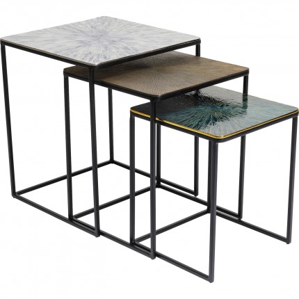 Side Table Ray Square (3/Set) Kare Design