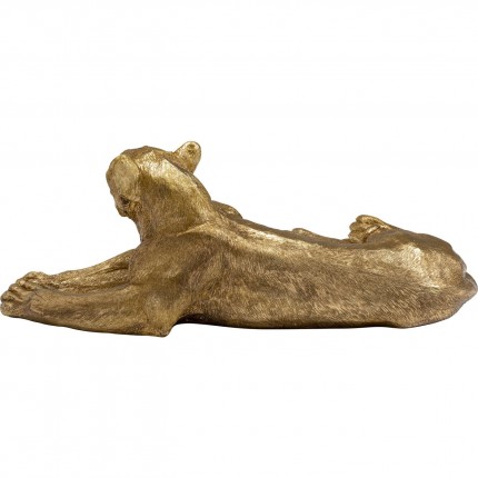 Deco lioness XL 113cm gold Kare Design