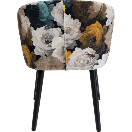 Chair with armrests Peony Yellow Kare Design