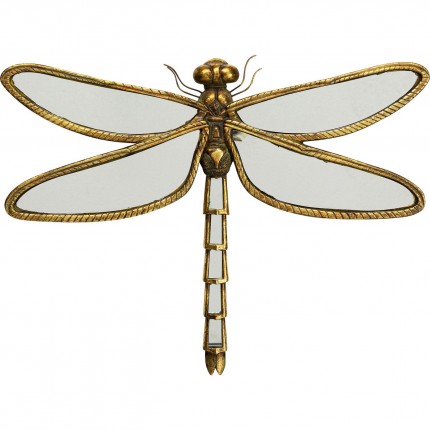 Wall Decoration Dragonfly Mirror 47cm Kare Design