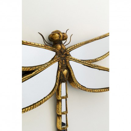 Wall Decoration Dragonfly Mirror 47cm Kare Design