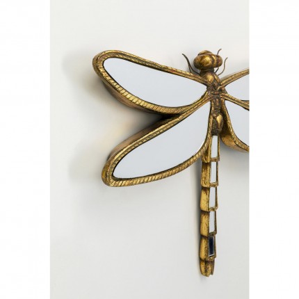 Wall Decoration Dragonfly Mirror 47cm Kare Design