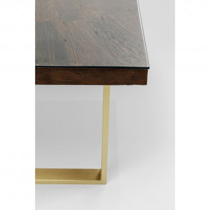 Table Conley 180x90cm brass Kare Design