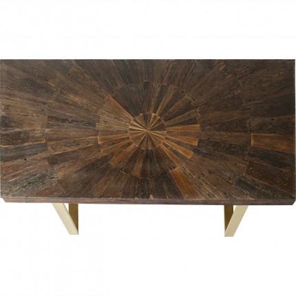 Table Conley 180x90cm brass Kare Design