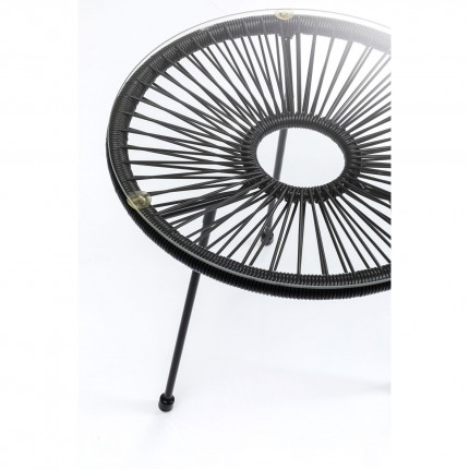 Outdoor Side Table Acapulco Black Kare Design