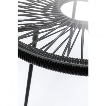 Outdoor Side Table Acapulco Black Kare Design