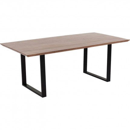 Table Symphony 180x90cm noyer noire Kare Design