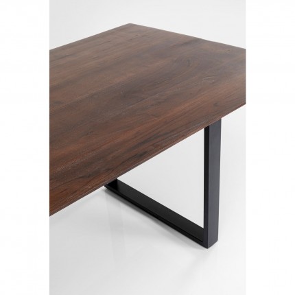 Table Symphony 180x90cm noyer noire Kare Design