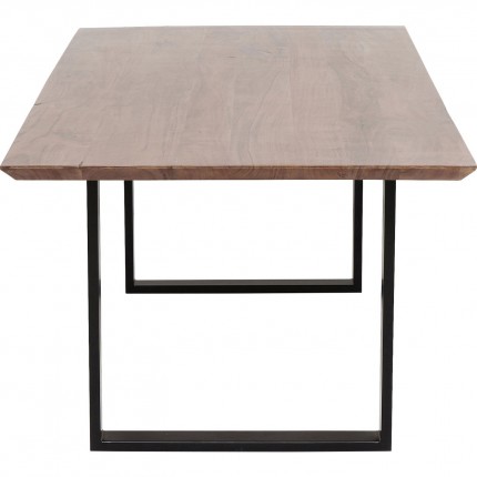 Table Symphony 160x80cm noyer noire Kare Design