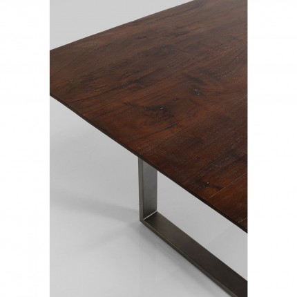 Table Symphony 180x90cm walnut steel Kare Design