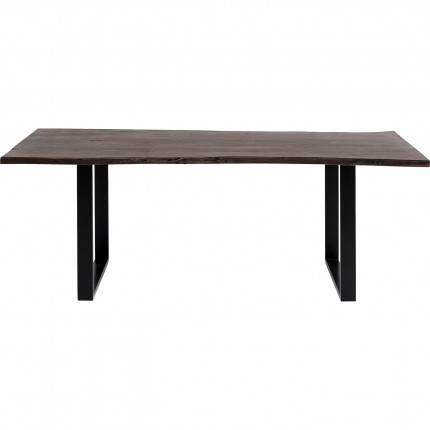 Table Harmony 200x100cm noyer noire Kare Design