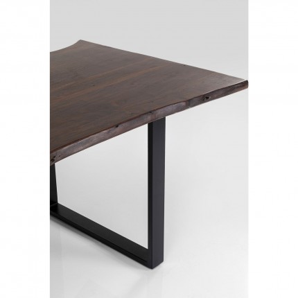 Table Harmony 200x100cm noyer noire Kare Design