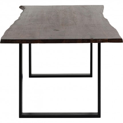 Table Harmony 160x80cm noyer noire Kare Design