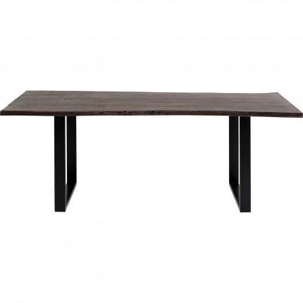 Table Harmony 160x80cm noyer noire Kare Design