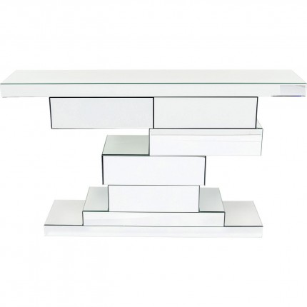 Console Brick Mirror 140x30cm Kare Design