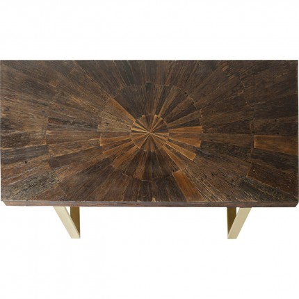 Table Conley 160x80cm brass Kare Design