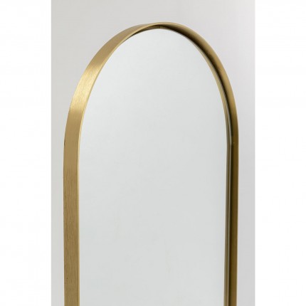 Miroir sur pied Curve 170x40cm laiton Kare Design