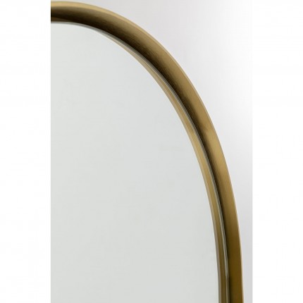 Miroir sur pied Curve 170x40cm laiton Kare Design