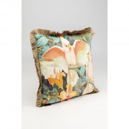 Cushion Fringe Parrots Life Kare Design