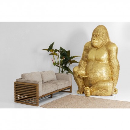 Deco gorilla XXL 249cm gold Kare Design