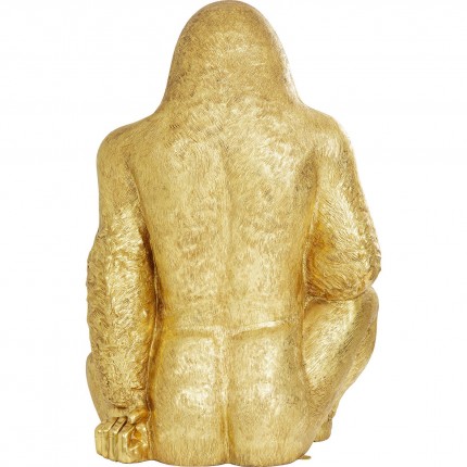 Deco gorilla XXL 249cm gold Kare Design