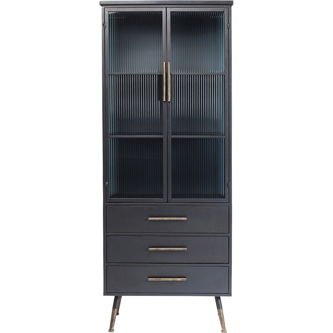 Kare Design Vitrine La Gomera 2 portes 3 tiroirs