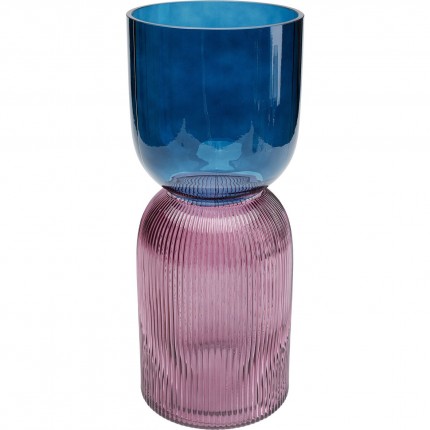 Vase Marvelous Duo blue pink 40cm Kare Design