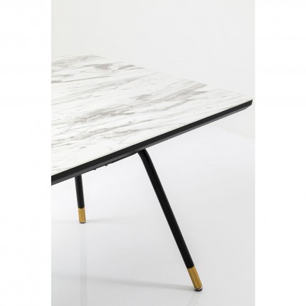 South Beach table 180x90cm Kare Design