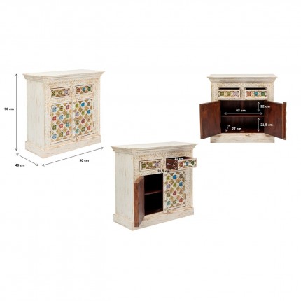 Sideboard Bazar 2 doors 2 drawers Kare Design