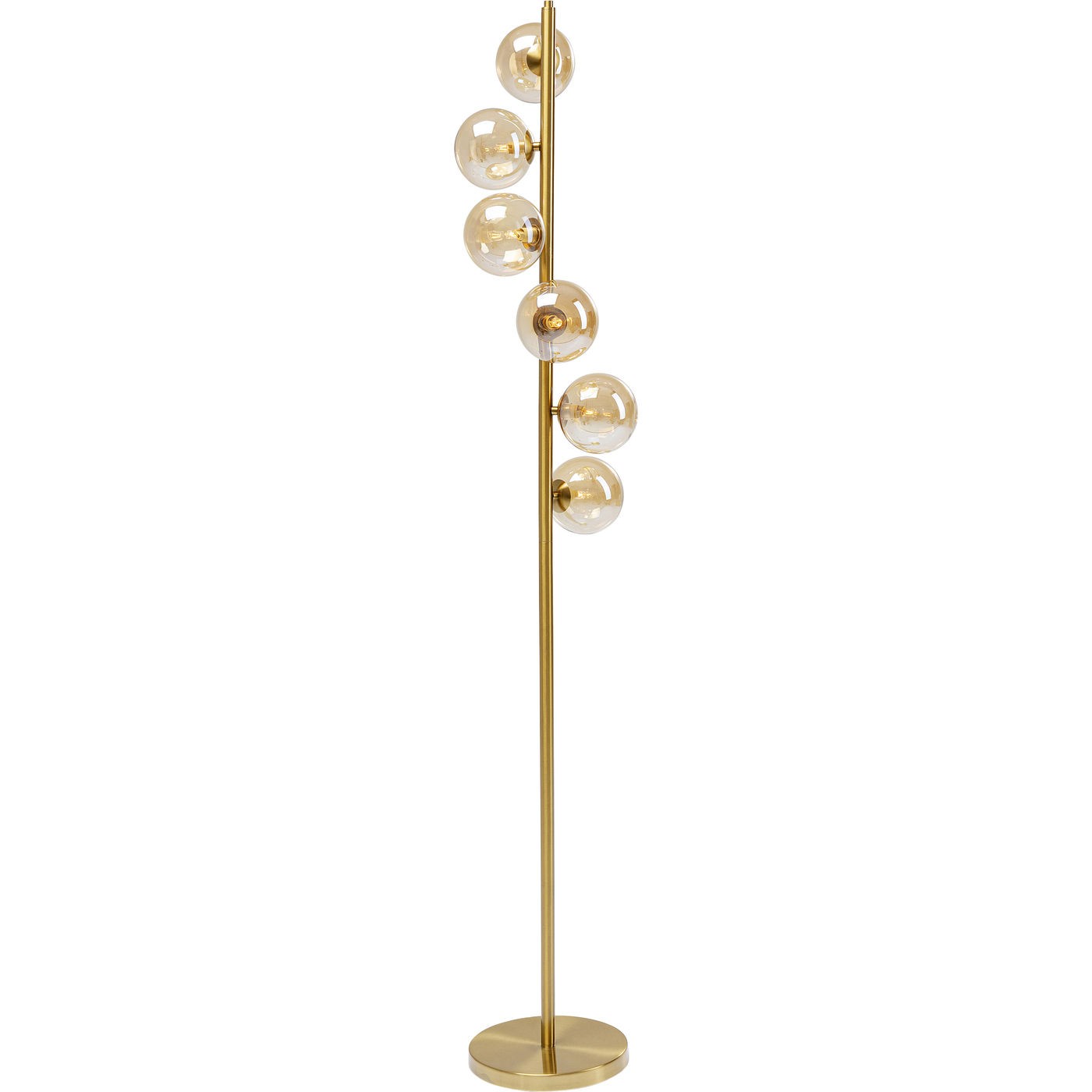 Kare Design Lampadaire Scala Balls 160cm doré