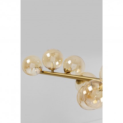 Pendant Lamp Scala Balls 150cm gold Kare Design