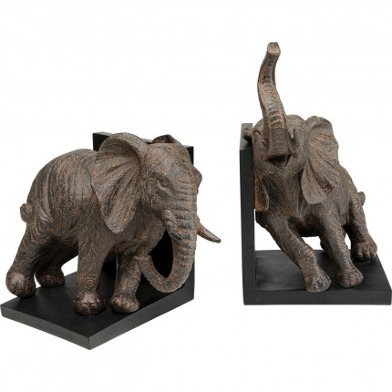 Bookend Elephants 25cm (2/Set) Kare Design