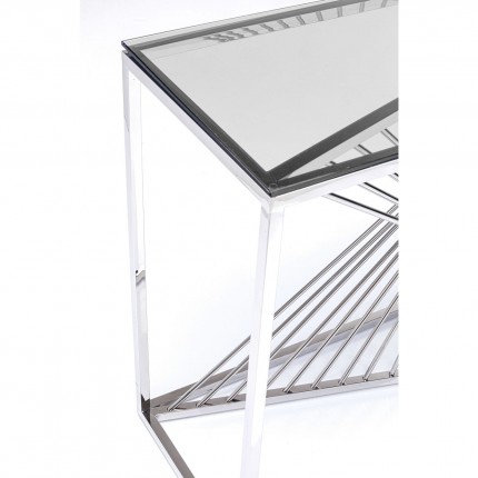 Console Laser 120x40cm silver Kare Design