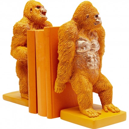 Bookend Gorilla Orange (2/Set) Kare Design