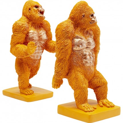 Bookend Gorilla Orange (2/Set) Kare Design