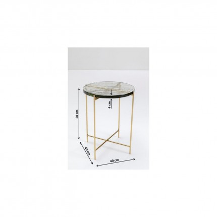 Side Table Ice Ø40cm Kare Design