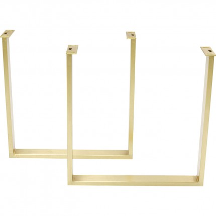 Table Harmony 200x100cm acacia brass Kare Design