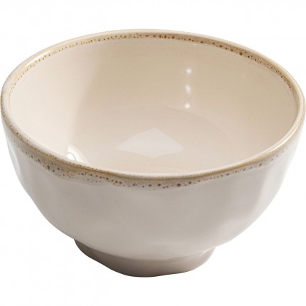 Bowl Organic White Ø15cm (4/Set) Kare Design