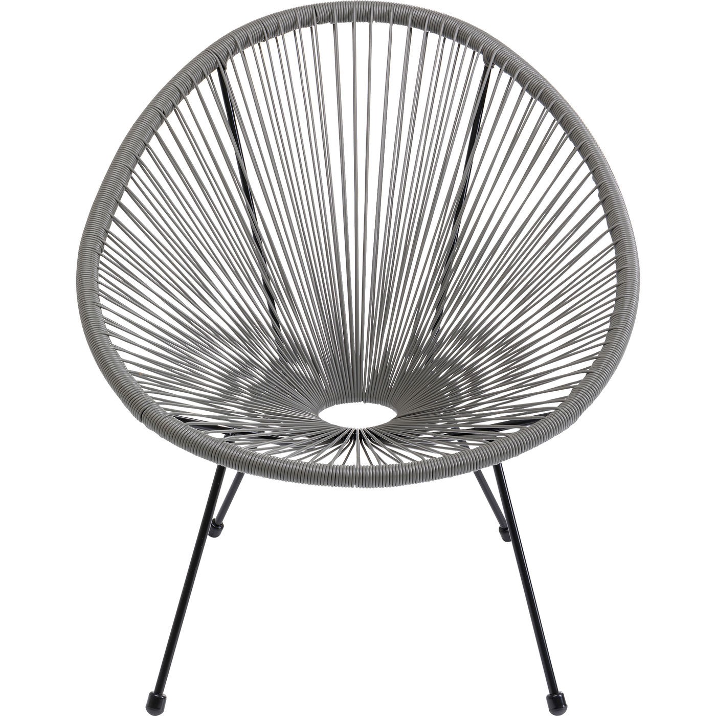 Kare Design Fauteuil de jardin Acapulco gris