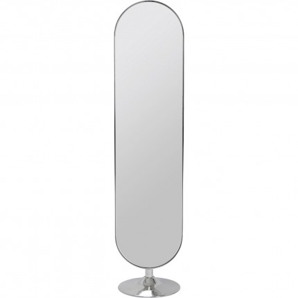 Floor Mirror Curve 170x40cm chrom Kare Design