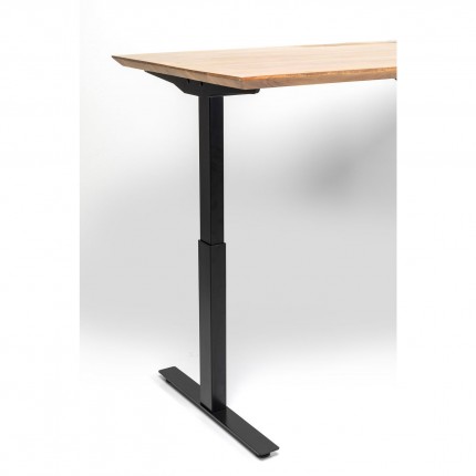 Desk Smart Symphony acacia black 160x80cm Kare Design