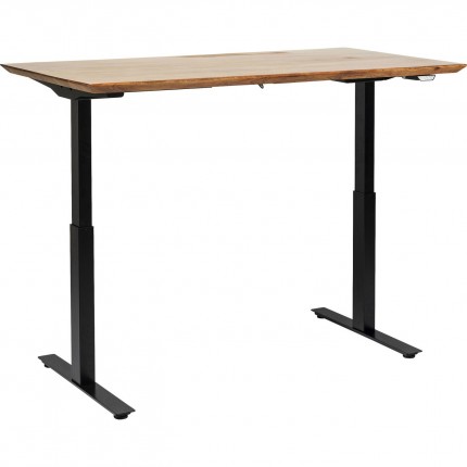 Desk Smart Symphony acacia black 160x80cm Kare Design