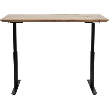 Desk Smart Symphony acacia black 160x80cm Kare Design