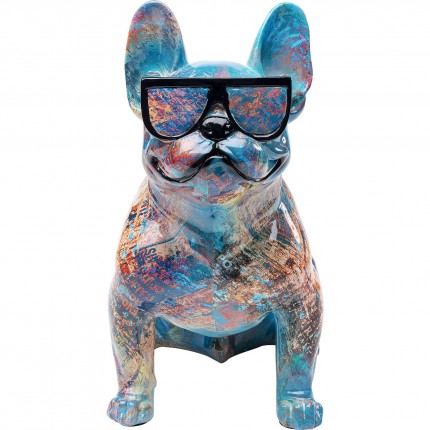 Déco bouledogue lunettes Kare Design