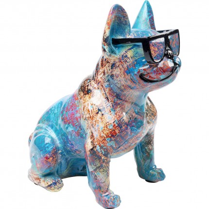 Déco bouledogue lunettes Kare Design