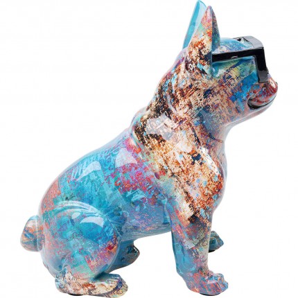 Déco bouledogue lunettes Kare Design