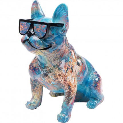 Déco bouledogue lunettes Kare Design