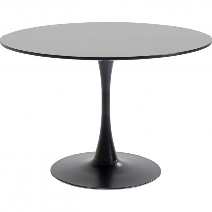 Table Schickeria Ø110cm black Kare Design