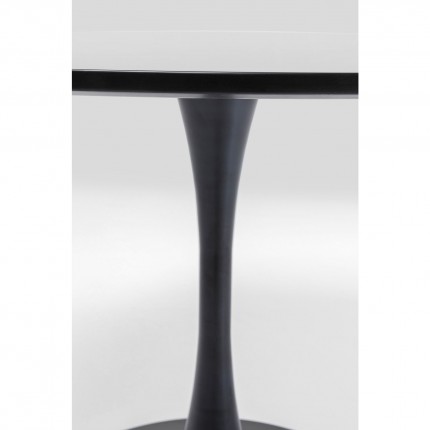 Table Schickeria 110cm noire Kare Design